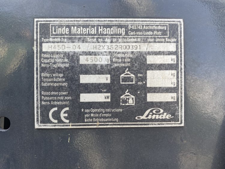 xe nâng Linde